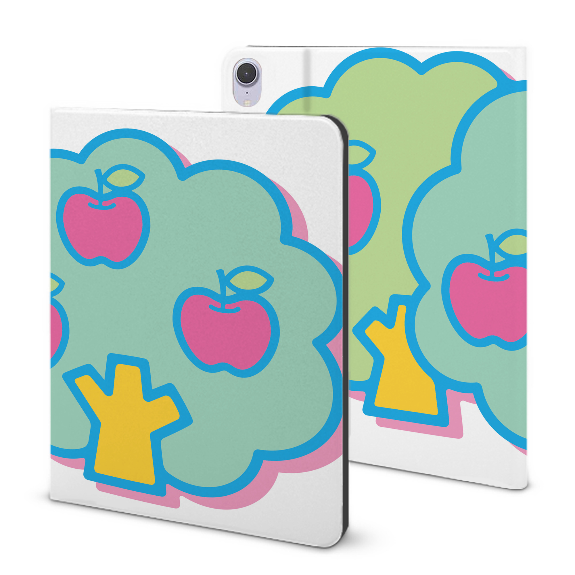 （画像用） Hello Kitty ハローキティ IPad ケース ブック型 PUレザー TPU 耐衝撃 軽量 薄型 ペン収納なし 全面保護 IPad 各モデル対応